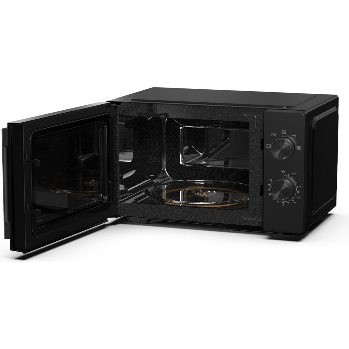 Hisense Mikrowelle H20MOBP1HI, 20L, schwarz