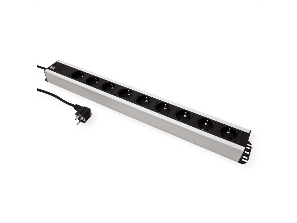 BACHMANN Multiprise 9x contact de protection, 2 m