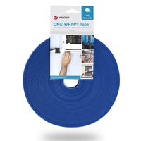VELCRO® One Wrap® Bande 50 mm, bleu, 25 m