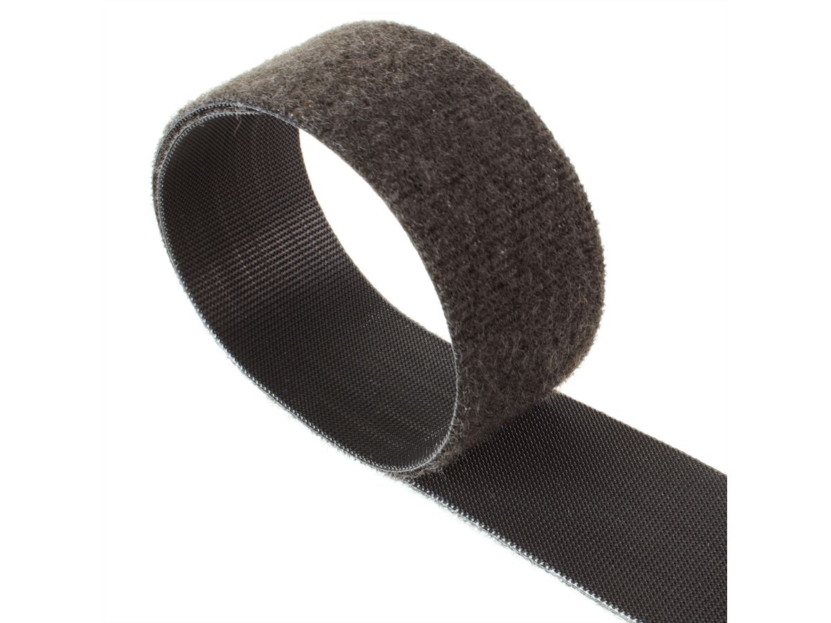 VELCRO® One Wrap® Bande 50 mm, noir, 25 m