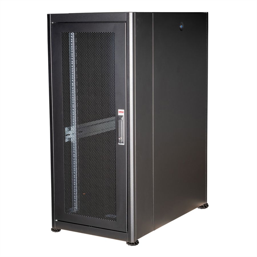ROLINE 19" Baie serveur Basic 26U, 600x1000 LxP Porte perforée noir