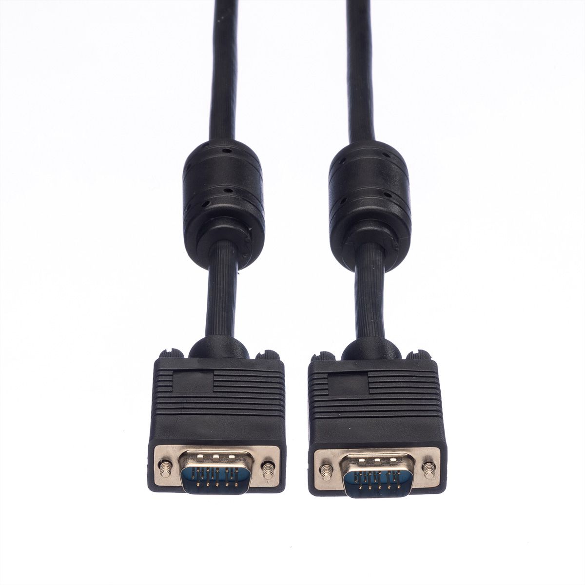 ROLINE SVGA-Kabel HD15 ST - ST mit Ferritkern, 6 m