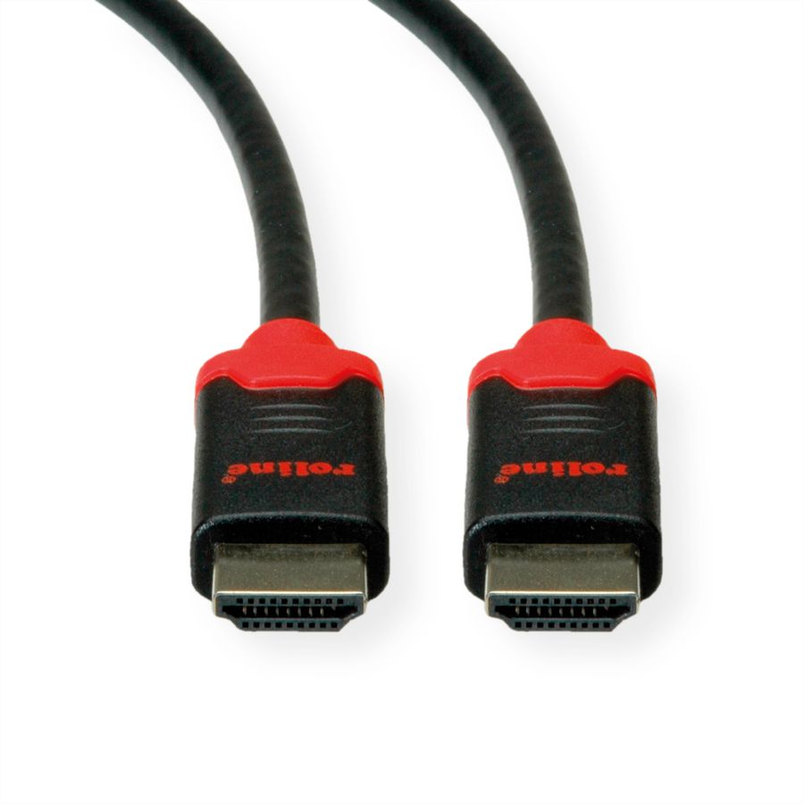 ROLINE 10K HDMI Ultra High Speed Kabel, ST/ST, schwarz, 1 m