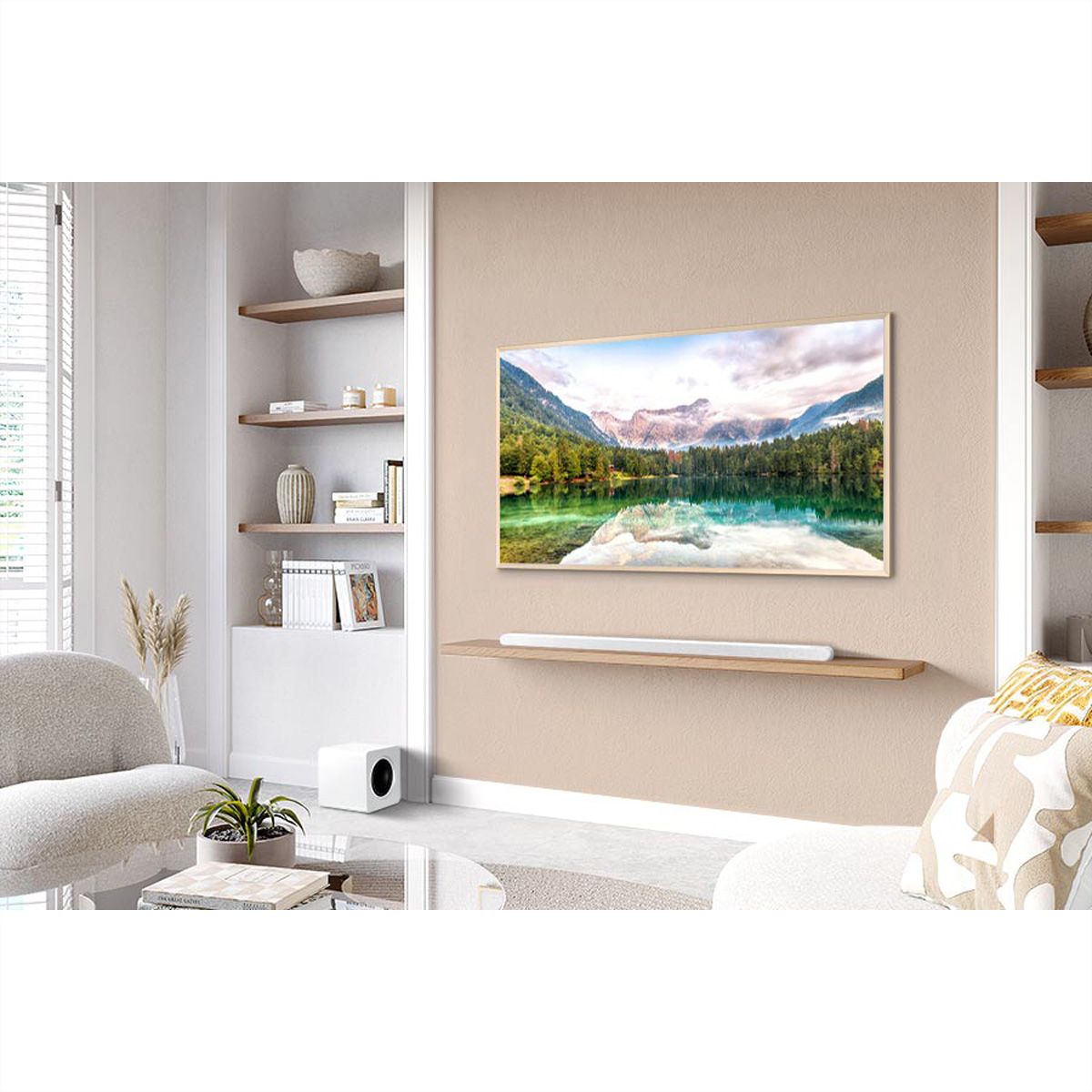 Samsung Soundbar HW-S801D, blanc