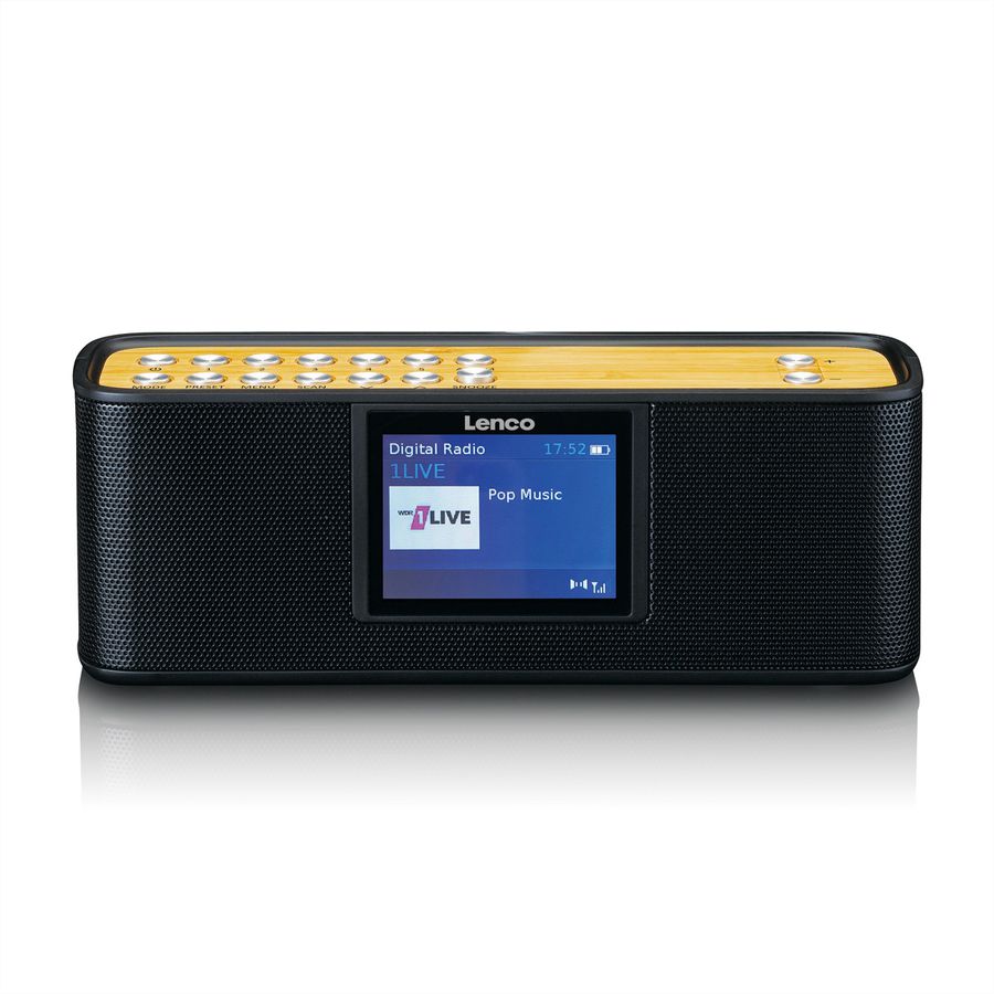 Lenco DAB+ Radio PDR-045BK , schwarz