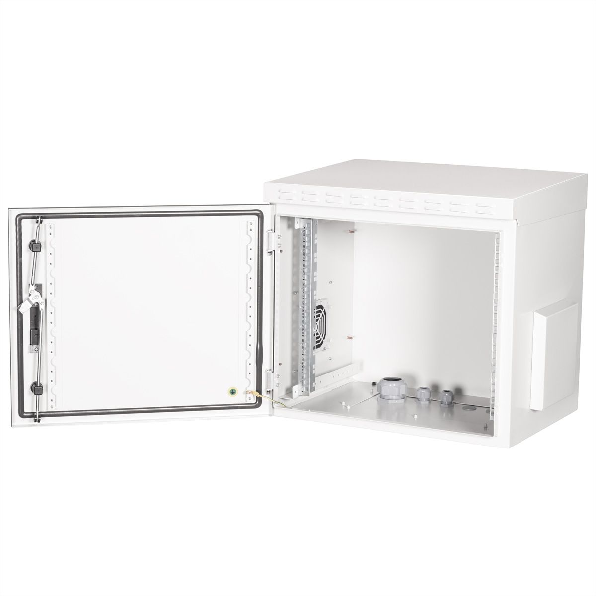 ROLINE 19" Boîtier mural Pro 9U, 600x450 LxP IP55 outdoor gris