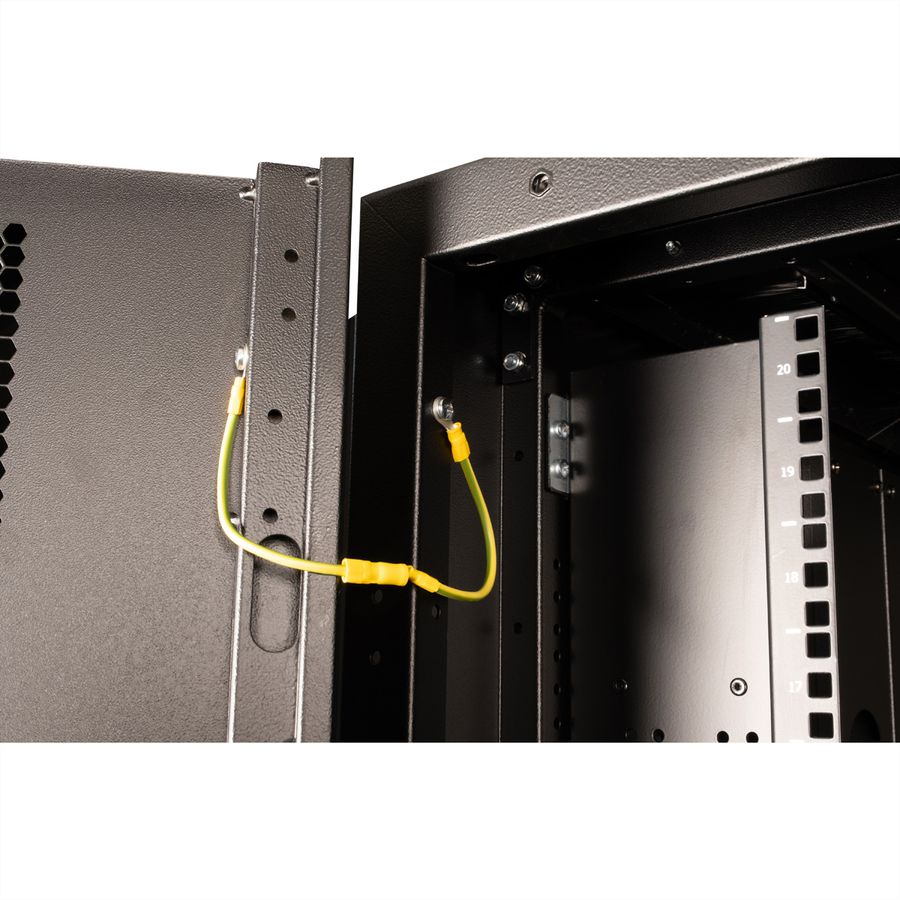ROLINE Armoire de colocation 42U 800x1000mm, 2 compartiments, noir