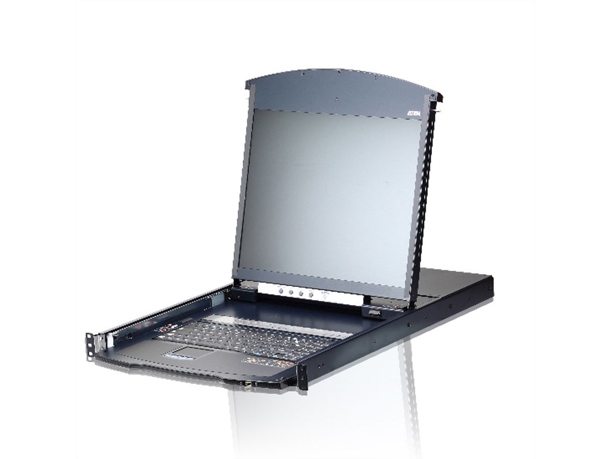 ATEN KL1116VN 48cm LCD IP-KVM 16-Port, UK-Layout