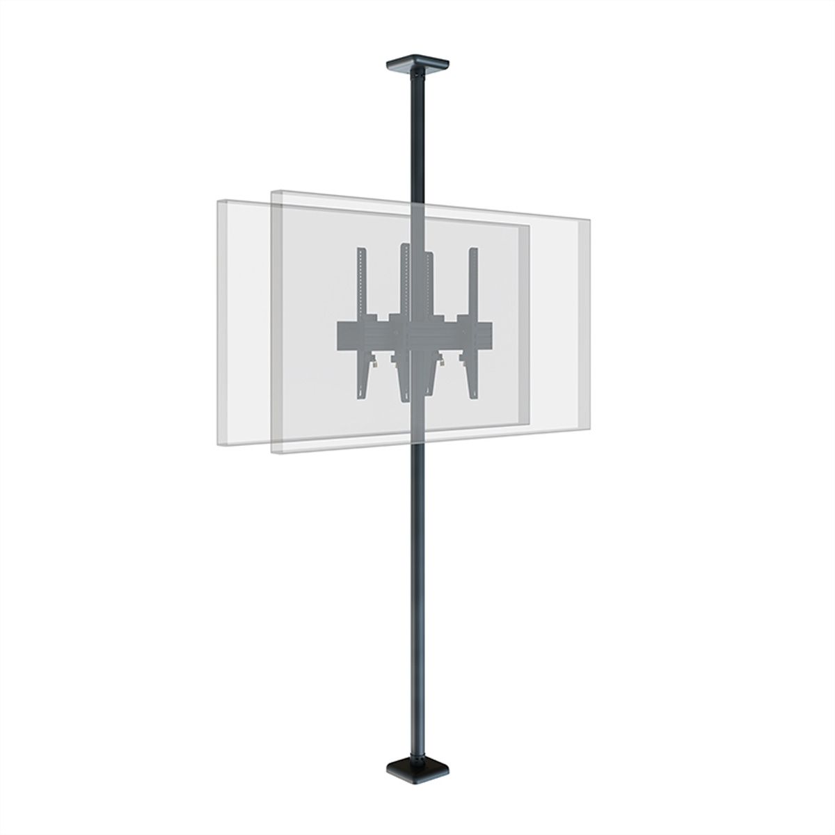 Hagor support plafond CPS Floor-Ceiling back-2-back, noir