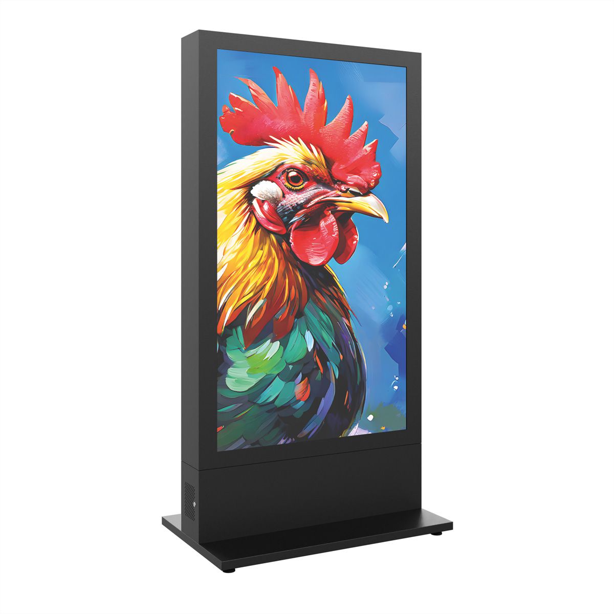 Hagor Indoorstele HP Kiosk 65" FS, Portrait,