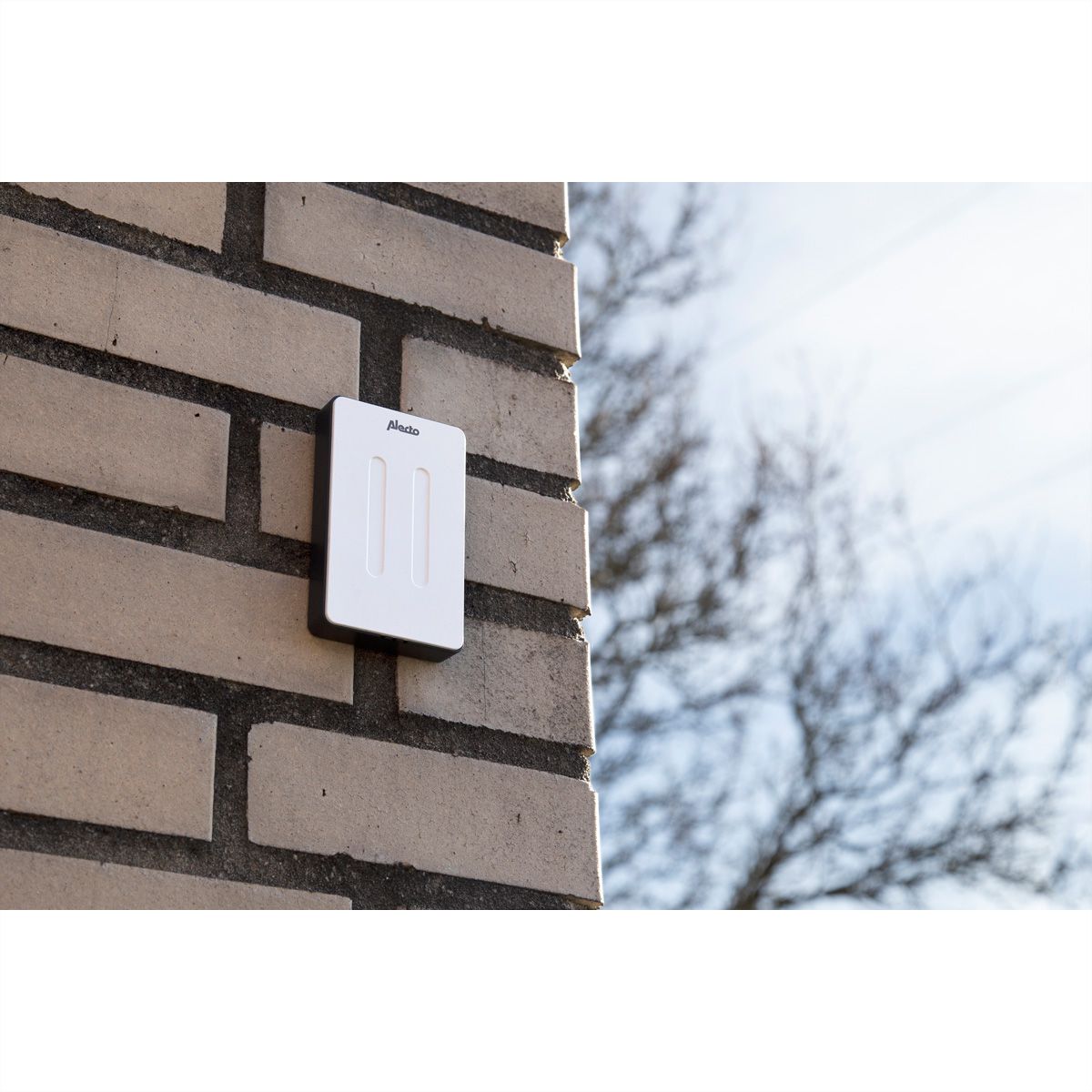 Station météo Alecto WS-1050 blanche, avec capteur extérieur sans fil