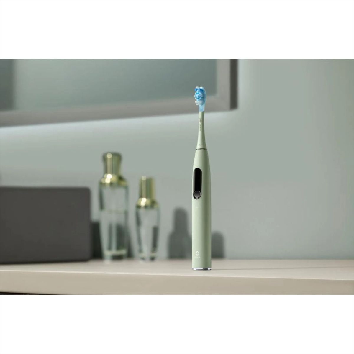 Oclean X Ultra 20 Set Schallzahnbürste grün, 84’000 Bewegungen/min, Smart Touchscreen, 40 Tage Akku