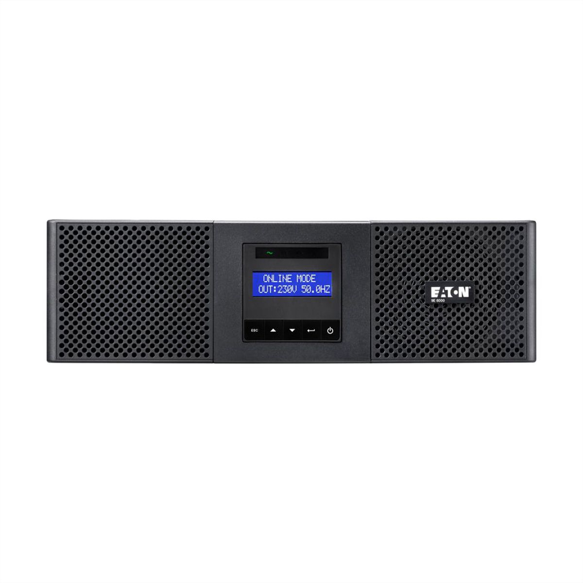 Eaton 9E 6000i 19" Rackmodell 3HE 6000VA / 5400W  / Technologie: Online Doppelwandler