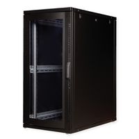 ROLINE 19" Baie serveur Pro 26U, 600x1000 LxP noir Plexiglas