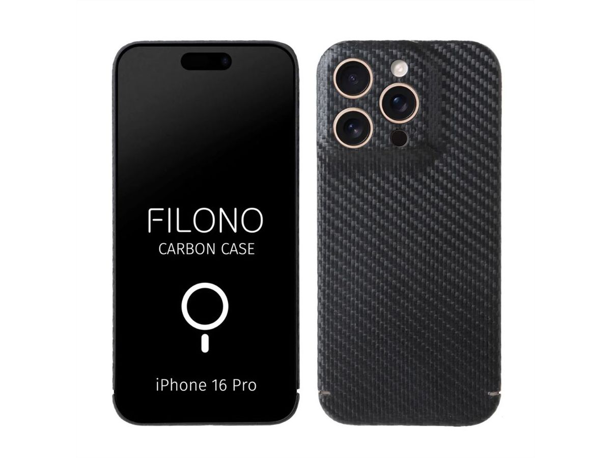 Filono Carbon Case, iPhone 16 Pro, magsafe