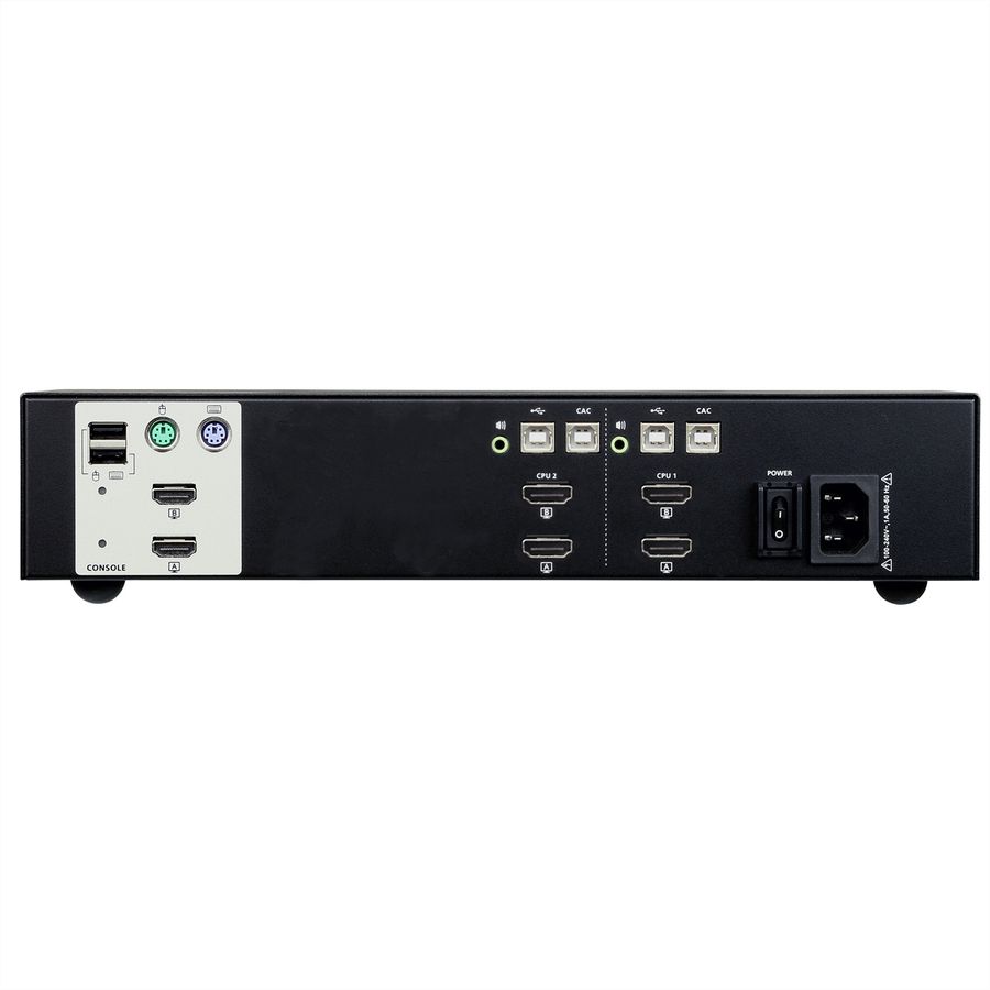 ATEN CS1142H Commutateur KVM sécurisé deux affichages HDMI USB à 2 ports