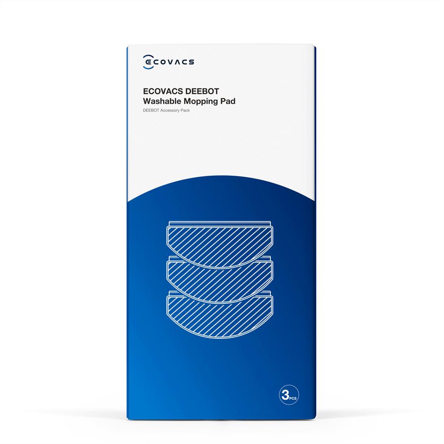 Ecovacs Lingettes nettoyantes pack de 3, pour X1, X1+, T10, T10+, N20, Deebot