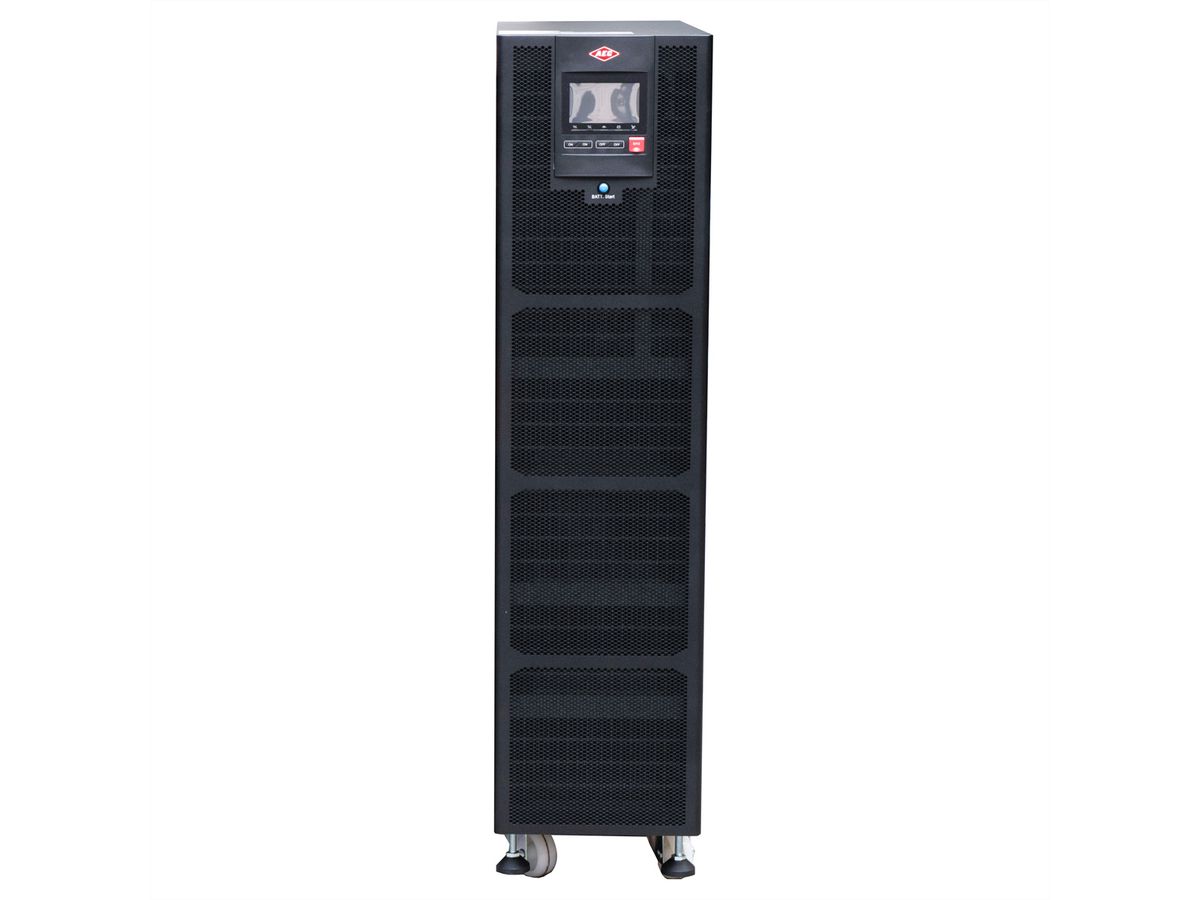 AEC IST7 30kVA - Online Tower USV –  200x 9Ah Batterien – 21 Min. Autonomie bei 100% Last, mit internen Batterien – 80x 9Ah LL & externer Batterieschrank BB5 mit 120x 9Ah LL
