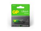 GP Batteries Ultra+ Alkaline AA 4x