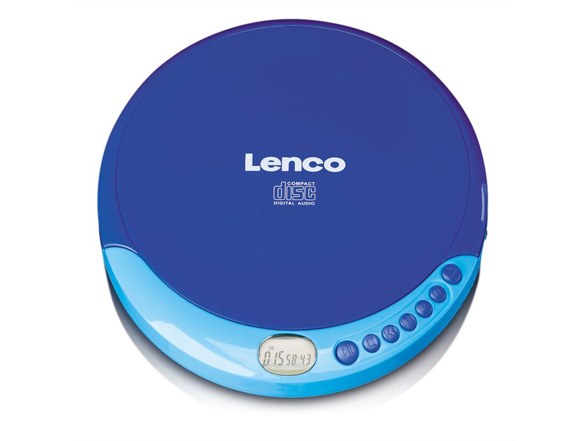 Lenco Lecteur CD portable CD-011BU bleu