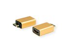 ROLINE GOLD Adaptateur HDMI, HDMI F - HDMI Mini M