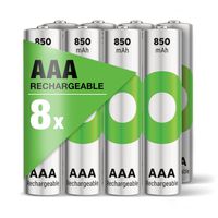 GP Batteries Recyko, Akku AAA 8x, 850 mAh, 1,2 V