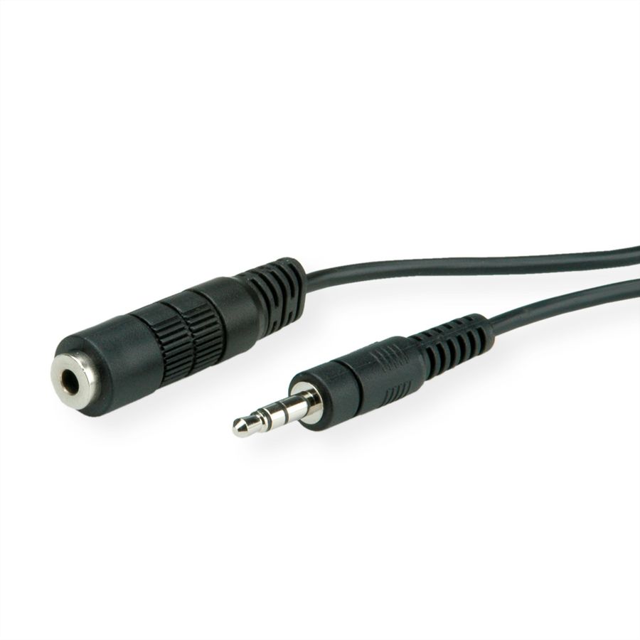 ROLINE 3,5mm Verlängerungskabel ST / BU, 2 m