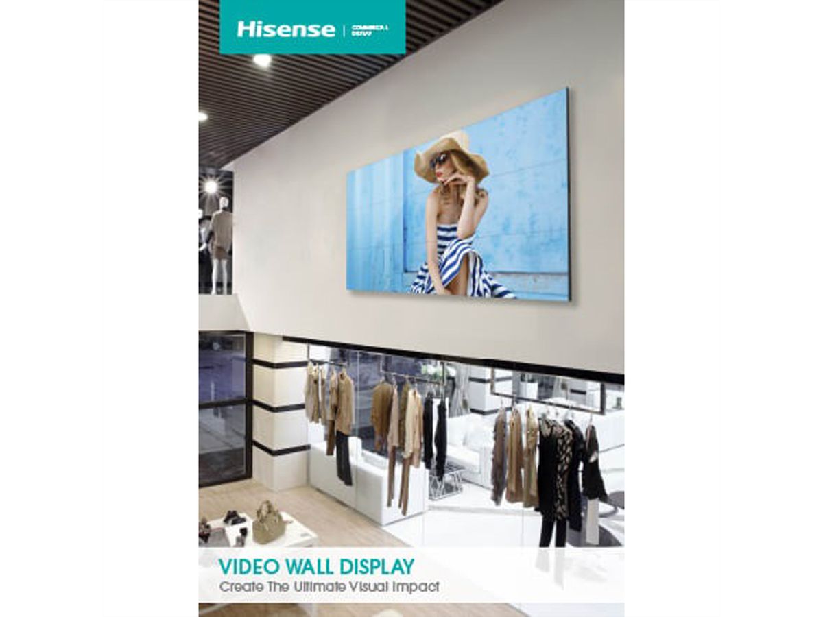 Hisense Videowall Display 46L35B5U, 46", 24/7, FHD, 500cd/m²