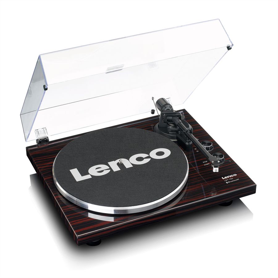 Lenco Platine vinyle LBT-189WA , noir / marron
