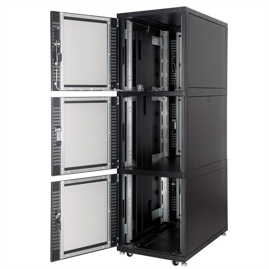 ROLINE Colocation-Schrank 45HE 800x1000mm, 2-Fächer, schwarz