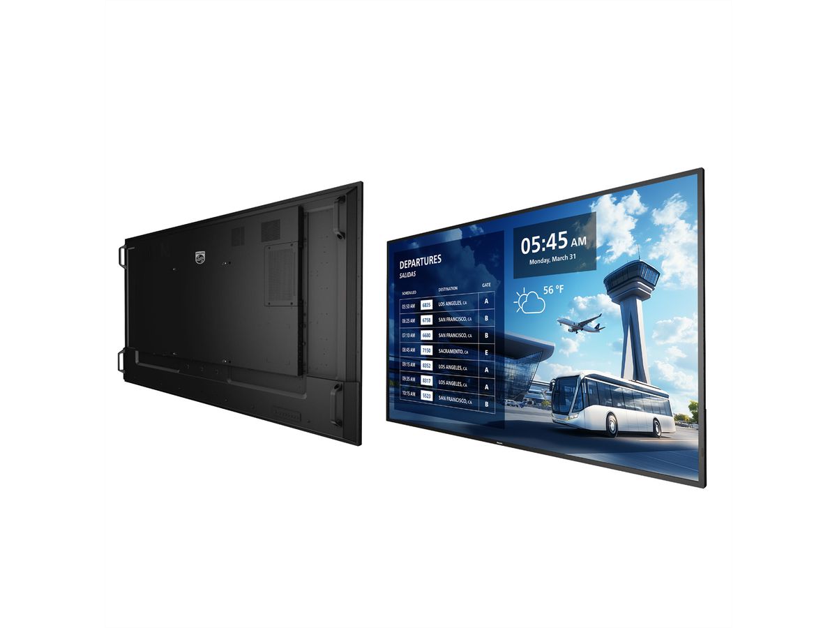 Philips Signage Display 65BDL6017P/00, 65", UHD, 24/7, 800cd/m², 25% Haze