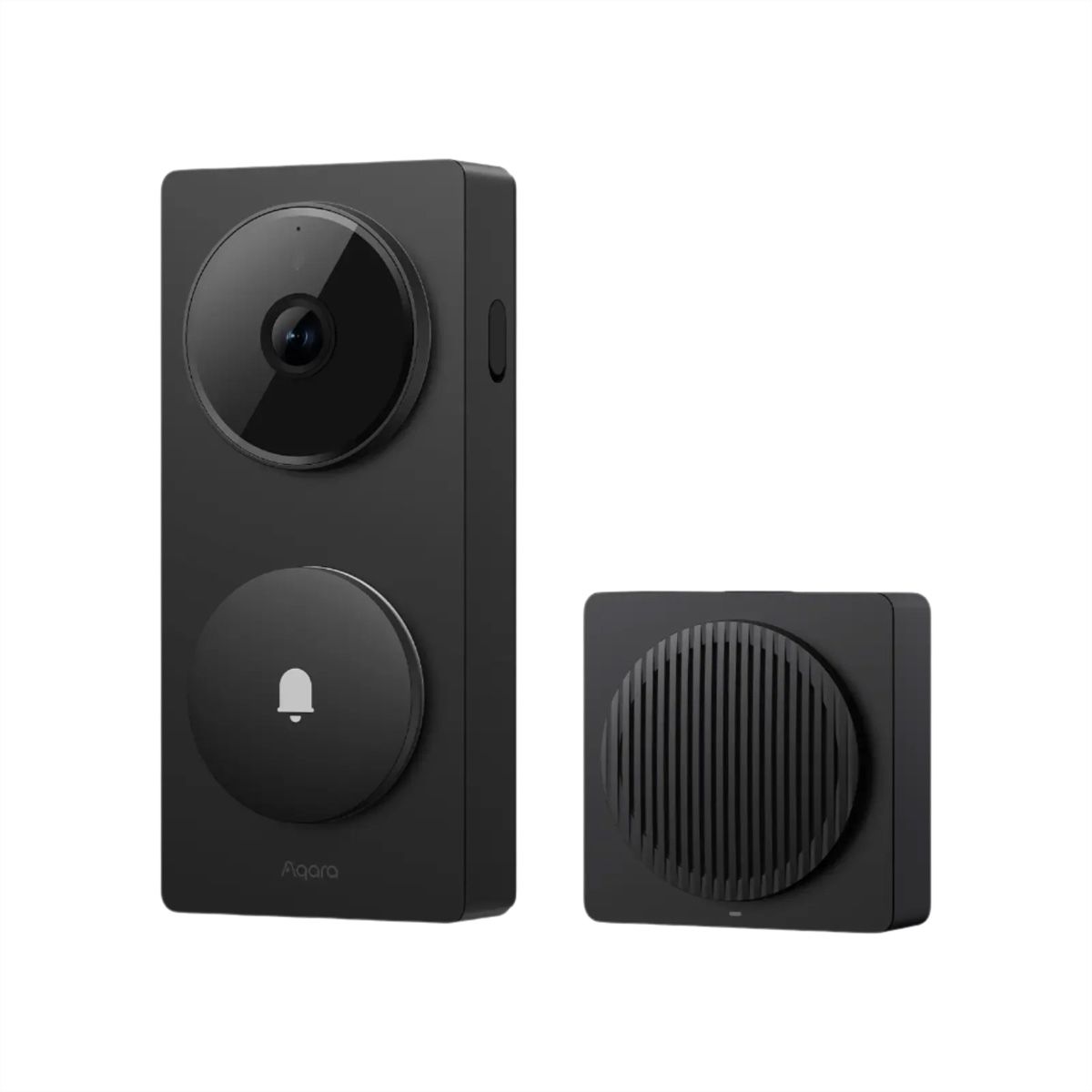 Aqara Smart Video Doorbell G410, 3 MP, 175°, IR-LED 10m, WiFi, noir