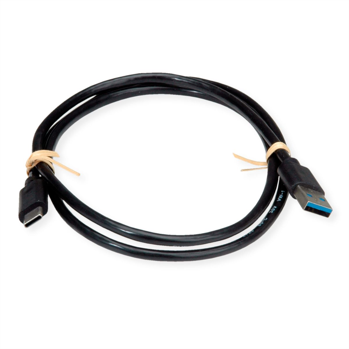 ROLINE RM Câble USB 3.2 Gen 2, A-C, M/M, noir, 2 m