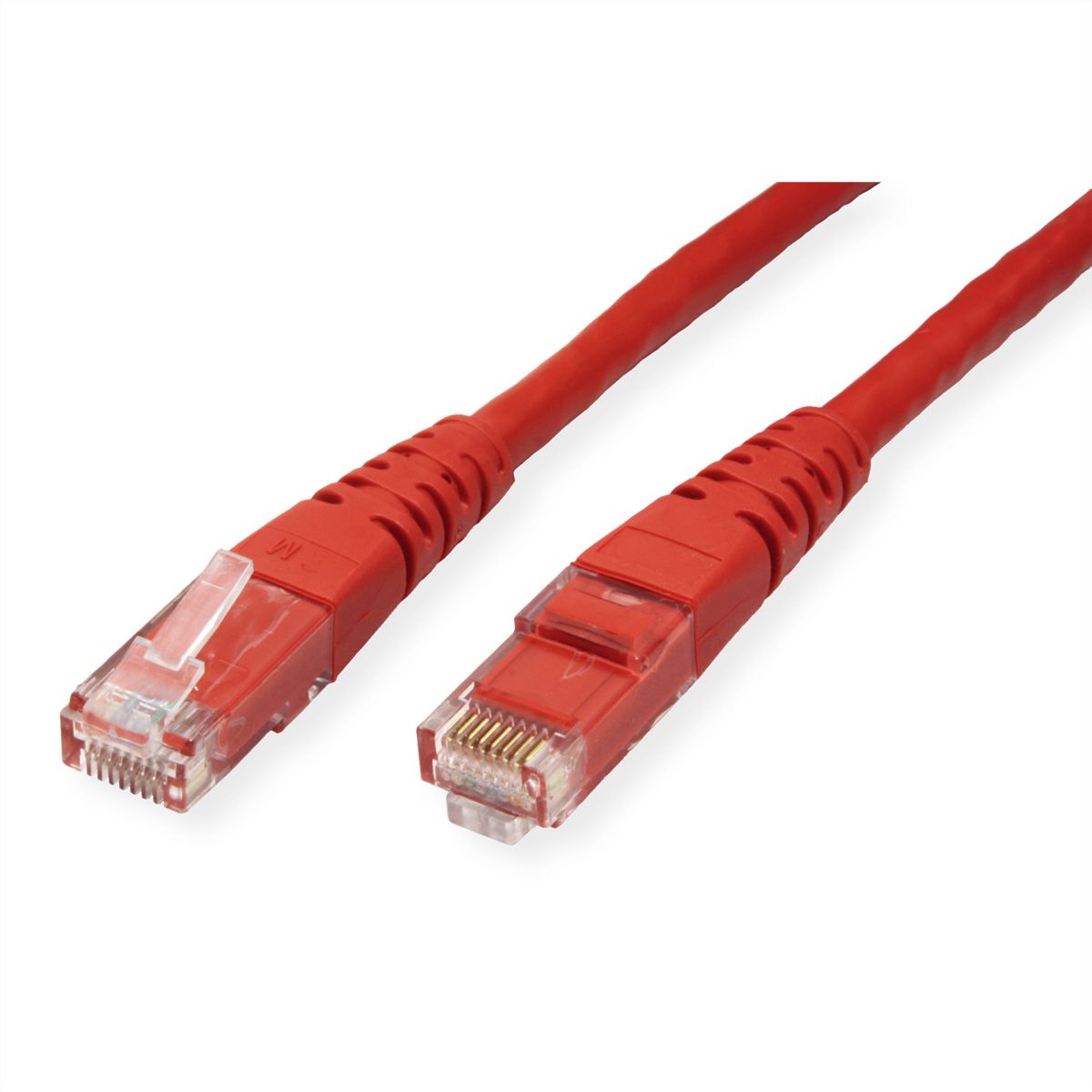 Cordon ROLINE Cat.6 (Classe E) UTP, rouge, 2 m