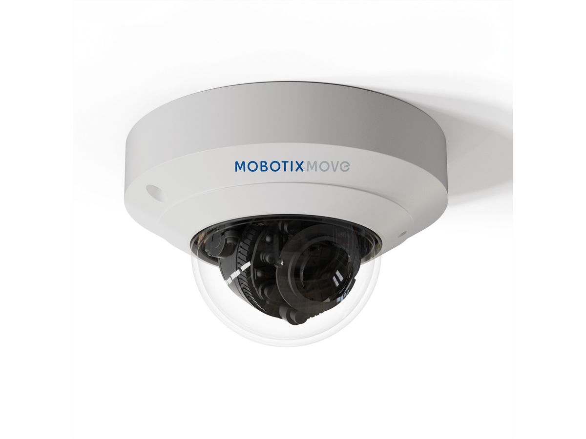 MOBOTIX MOVE Mini-Dome Indoor Caméra 5 MP, 108°, IR-LED à 15m