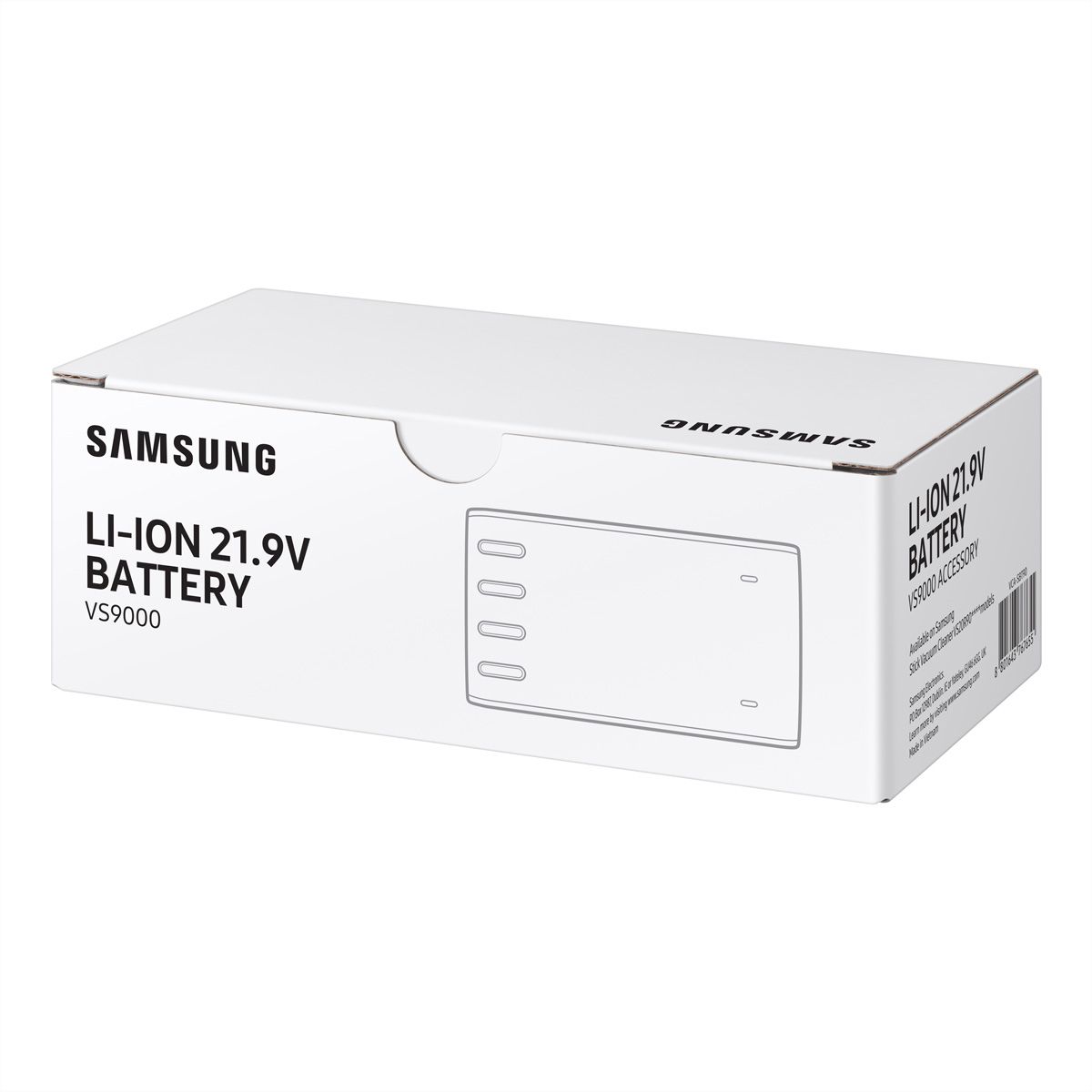 Samsung Ersatzakku zu Jet 90/75 silber