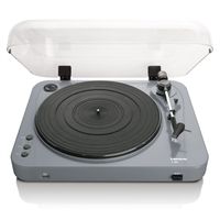 Lenco Plattenspieler L-85grey grau, USB aufnahmefähig
