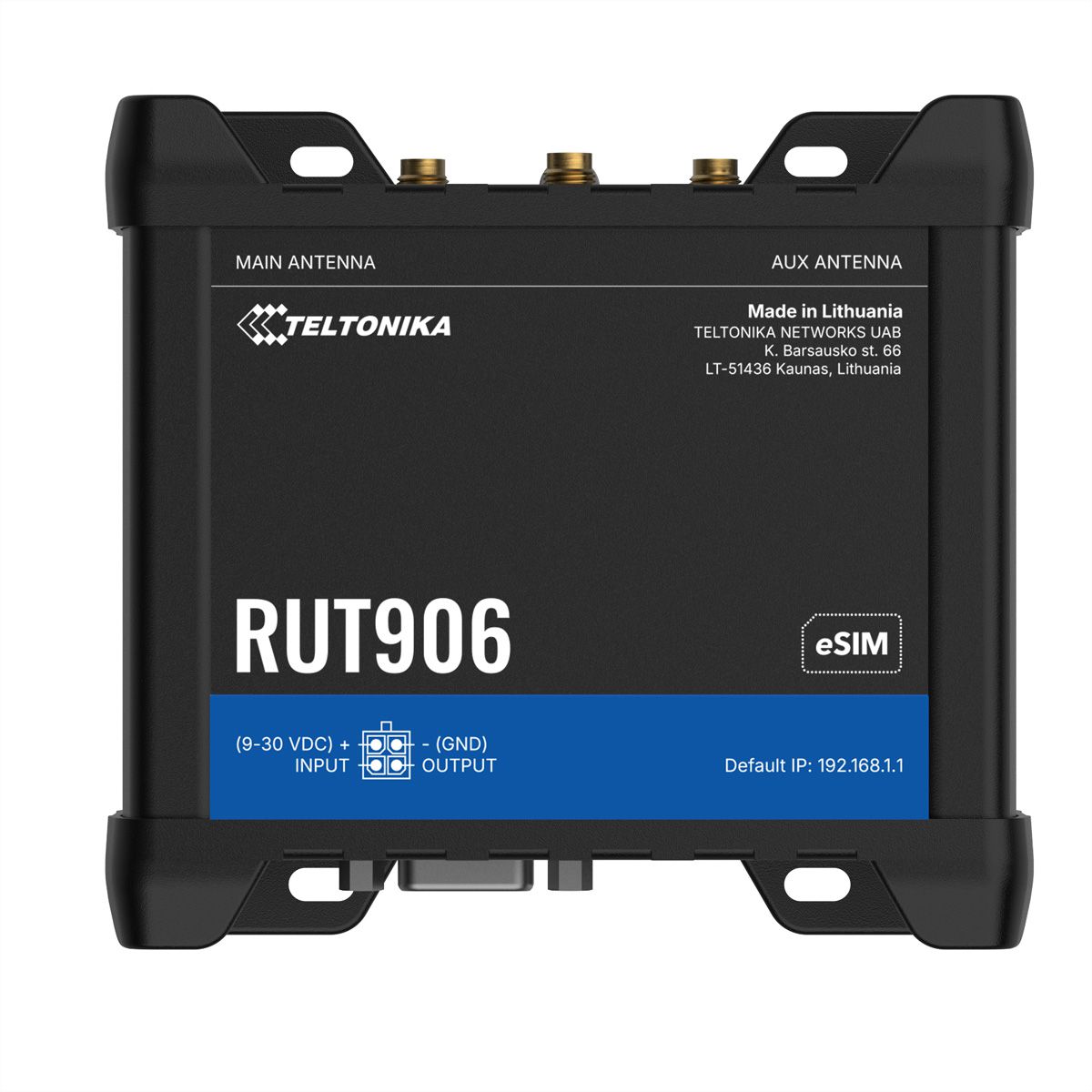 TELTONIKA RUT906 4G Router eSIM RS232/RS485