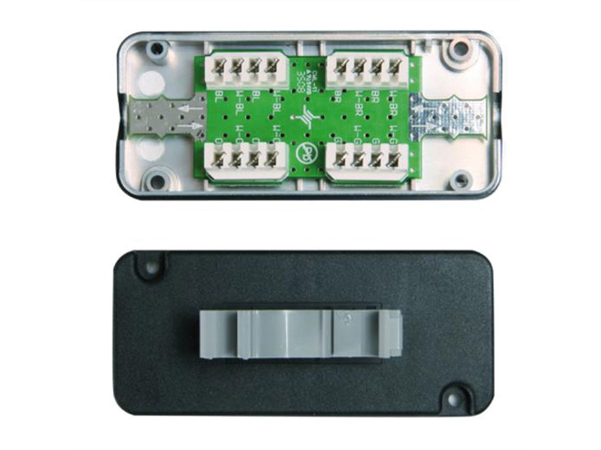 TELEGÄRTNER Module de raccordement Cat.7A (Classe FA) pour glissières