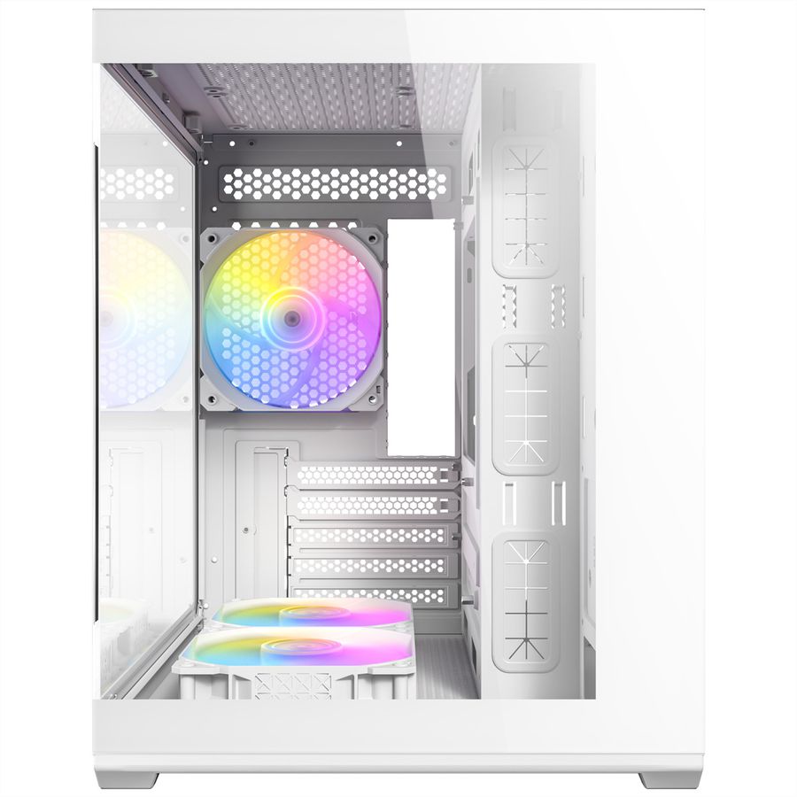 ANTEC CX60M ARGB Boîtier PC Mini Tour Micro-ATX, blanc