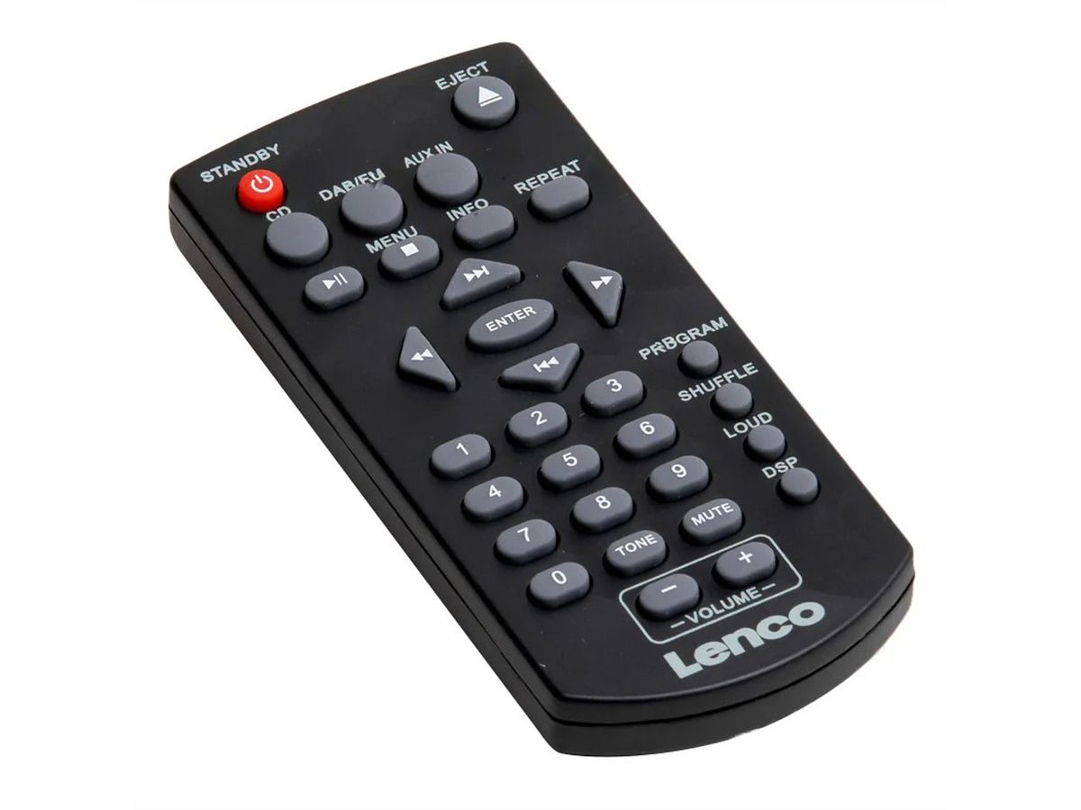 Télécommande Lenco MC-148, plateau tournant