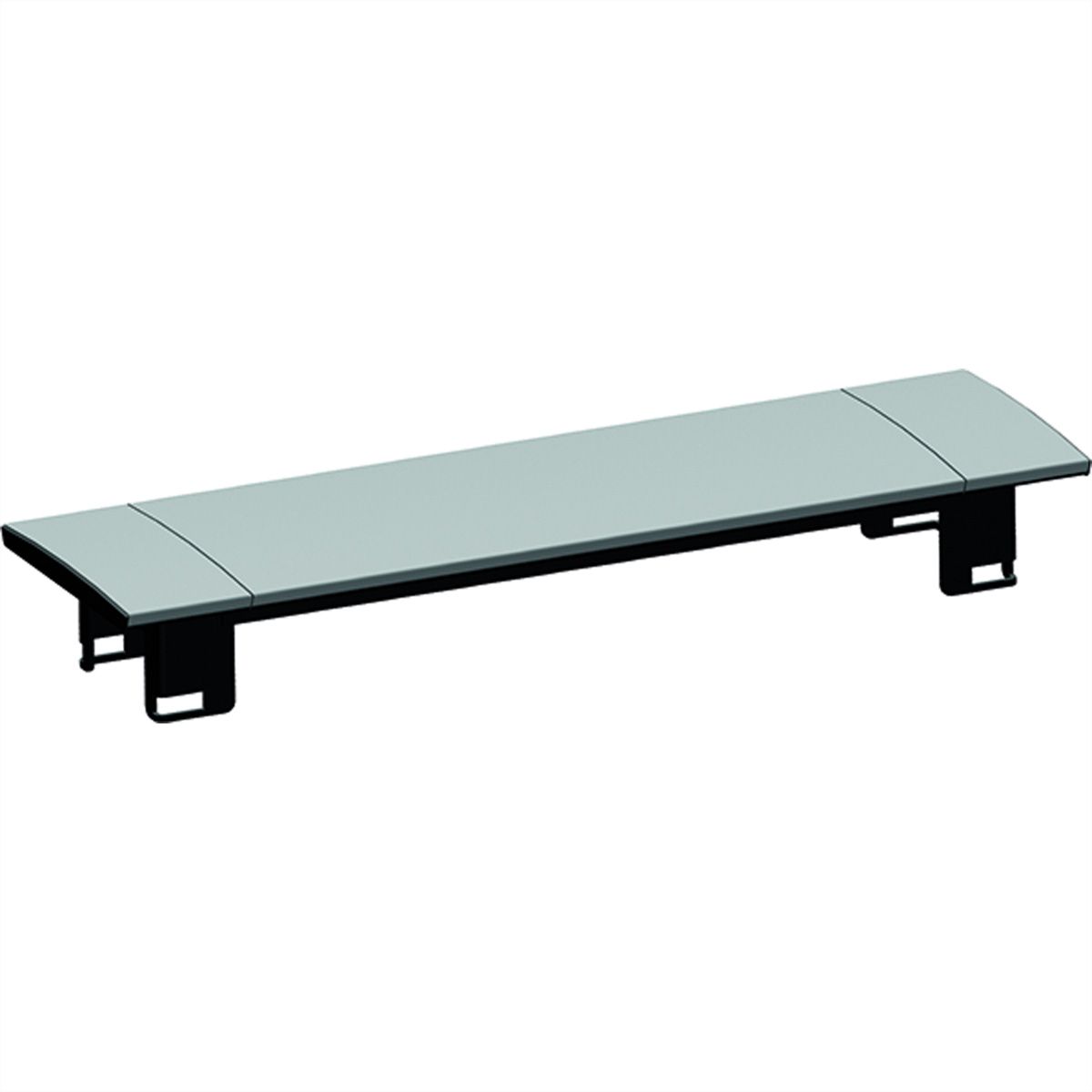 BACHMANN POWER FRAME COVER Medium 4-fach, silberfarben