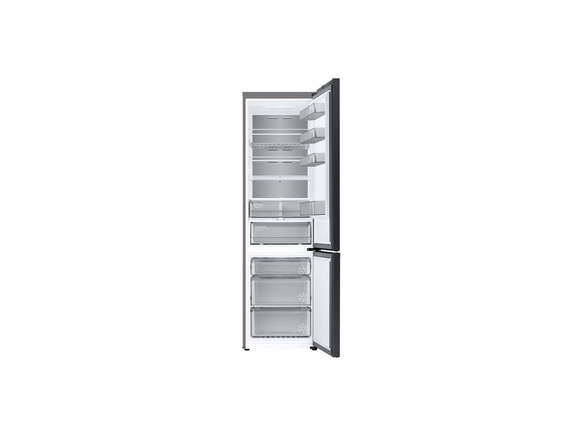 Samsung Kühl-Gefrierkombination RB7300 Bespoke, 387l, A, WiFi, Clean Black