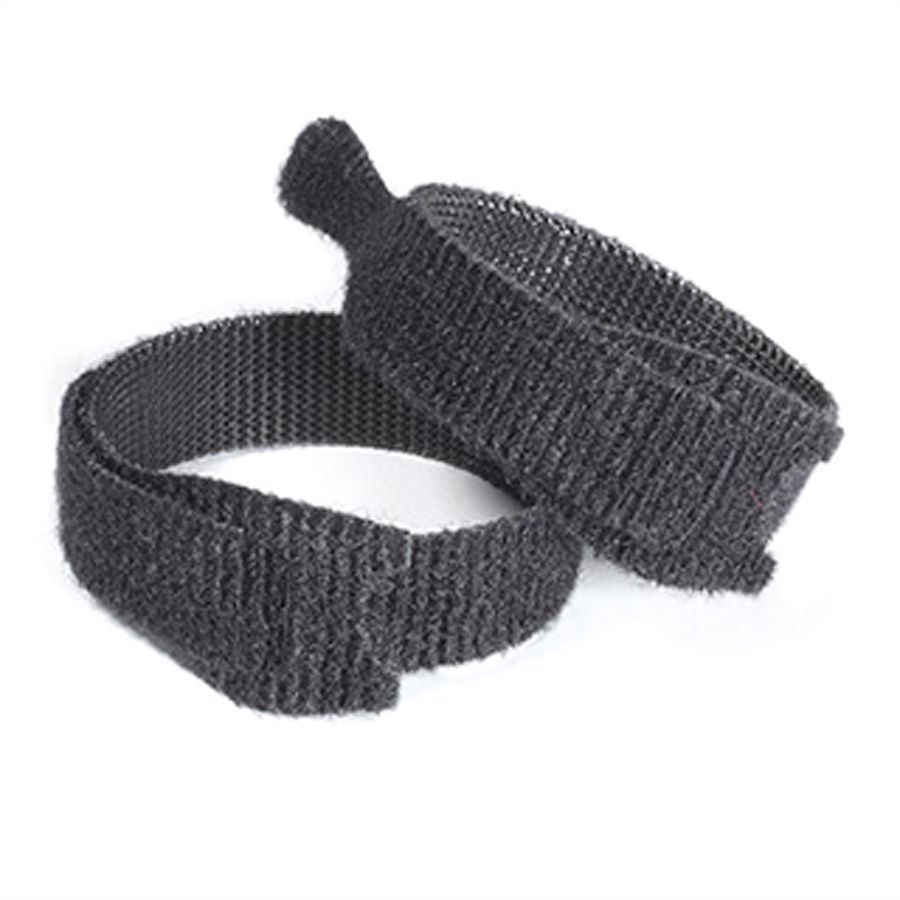 VELCRO® ONE-WRAP® Wiederverwendbare Klettstreifen, ONE-WRAP® Streifen 12mm x 20cm x 6 Schwarz