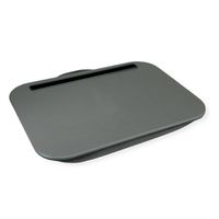 VALUE Support portable universel pour ordinateur portable/tablette avec coussin, gris