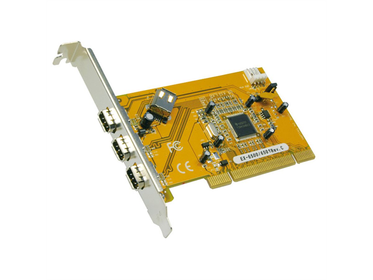 EXSYS EX-6500E PCI FireWire IEEE1394 Karte