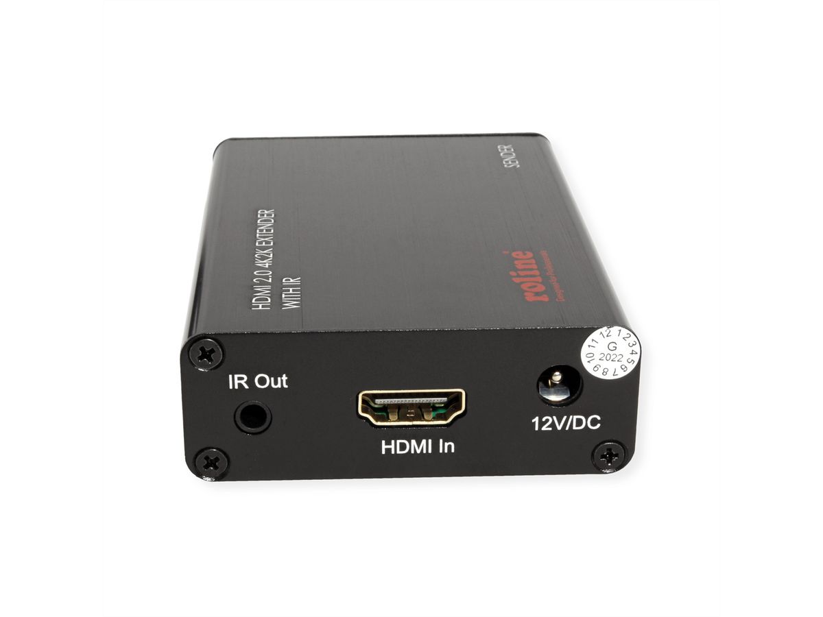 ROLINE Prolongateur HDMI A/V via Cat.6A, 4K@60Hz, 30m/45m