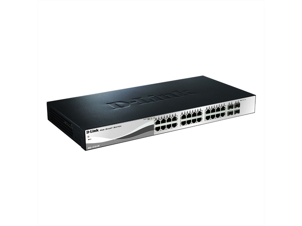 D-Link Web Smart DGS-1210-28 - Switch - 24 ports - Géré
