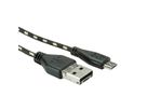 ROLINE GOLD USB 2.0 OTG Kabel, A + Micro B - Micro B, ST/ST, 1 m