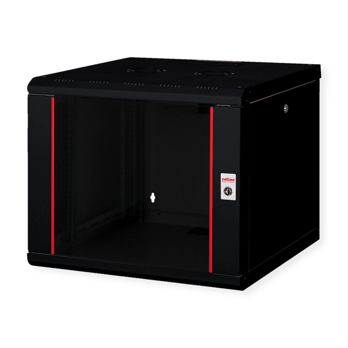 ROLINE 19" Boîtier mural Pro 9U, 600x600 LxP noir